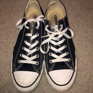 Navy Converse All-Star Chucks